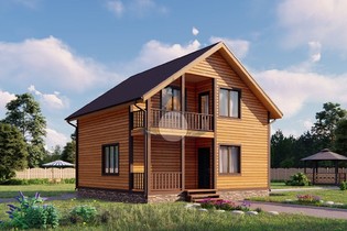 Проекты домов из пеноблоков: быстрое возведение дома при минимуме затрат